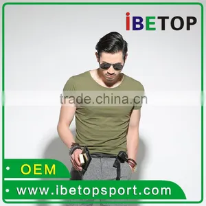 2016 Casual Clothing Men t Shirt 100% Cotton Custom Shirts thumbnail-4