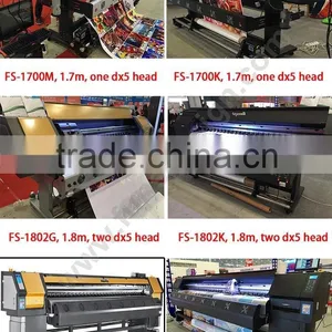 Strong Body Funsunjet FS3202K 3.2m / 10ft Sublimation Printer With DX5 Head Fast Printing Speed thumbnail-4
