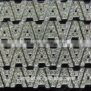 10mm High Quality Czech Rhinestone Slide Alphabet Letters thumbnail-3