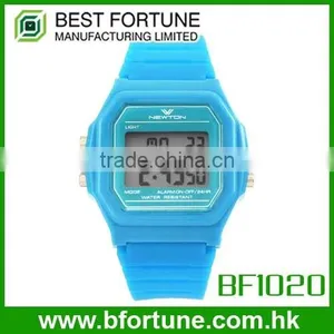 BF1020 Colorful Any Pantone Plastic LCD Digital Watch thumbnail-1