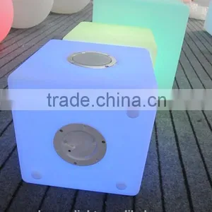 Rechargeable LED Cube With Bluetooth Speaker Stereo YXF-4040B thumbnail-3