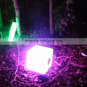 Solar LED Light Cube With Bluetooth Stereo & Remote Control & Solar YXF-4343BS thumbnail-1