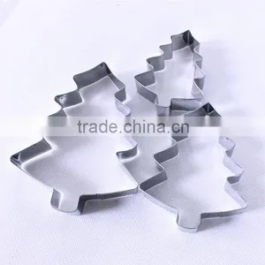YangJiang Factory Manufature High Quality 3pcs Christmas Shape Stainless Steel Baking Cutters Molds thumbnail-2