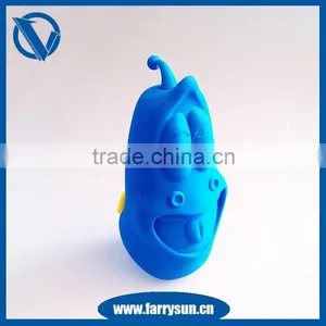 2015 Cartoon Silicone Pencil Pouches/cute Pencil Pouch thumbnail-1
