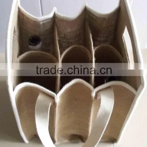 Jute Bottle Wine Bag/ Gunny Bag thumbnail-1