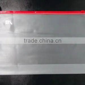 Best Price Top Grade Customized Zipper PVC Plastic Bag Clear PVC Zipper Pouch thumbnail-1