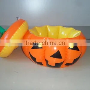Hot Selling Pvc Halloween Inflatable Pumpkin Cooler for Party thumbnail-2