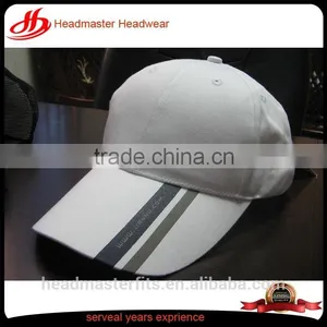 Custom Brushed Cotton Baseball Cap Golf Cap White Plain Baseball Cap thumbnail-1