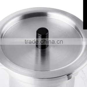 2015 New Arrival! Handblown Glass Teapot, Transparent Glass Teapot, Teapot With Warmer thumbnail-4