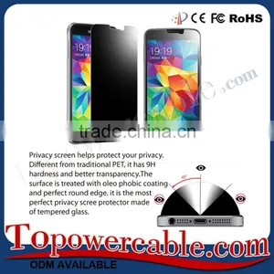 Anti-Spy Privacy Tempered Glass Mobile Phone Screen Protector For Samsung Galaxy S5 thumbnail-1