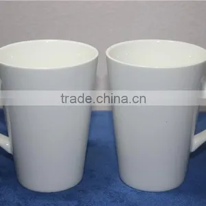 Manufactures of White Porcelain Ceramic Beer Mugs Bulk thumbnail-1