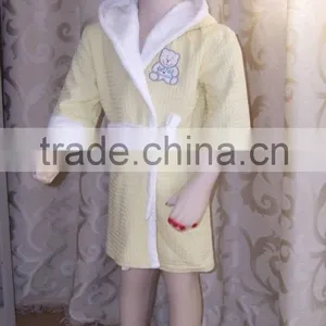 Cotton Waffle Children' s Bathrobes thumbnail-1