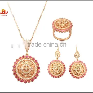Charming Bridal Jewelry Sets With CZ, African Fashion Jewelry thumbnail-1