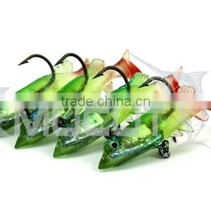 CH14SF11 Lead Shad Lure Soft Fishing Lure 10cm 20g Shad Bait Soft Fishing Lures thumbnail-5