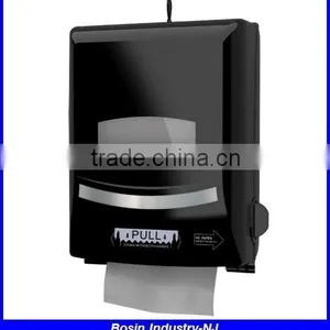 NJ-CD-8588B New Design Wall Mounted Black Auto Cut Tissue Dispenser thumbnail-1