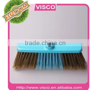 Plastic Broom With Pvc Coated Wooden Broom Handle,VA114 thumbnail-5