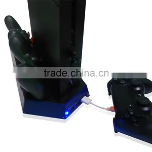 Host Selling Multifunction Charging Stand Cooling Fan for PS4 With 3 USB thumbnail-1