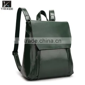 China 2016 New Products Leisure Leather Backpack for Girls thumbnail-3