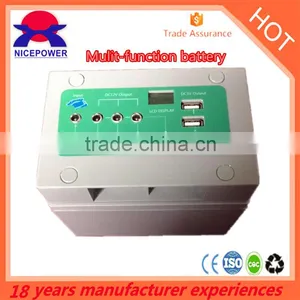 12v20ah Multisoket With Different Application of Usb Battery thumbnail-3