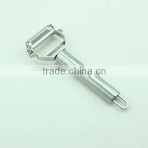 New Stainless Steel Dual Blade Small Peeler With Julienne thumbnail-2
