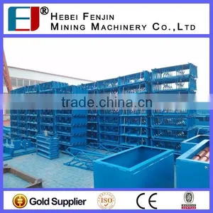 Idler Roller Frame, Conveyor Roller Rack, Troughing Roller Bracket For Supporting Belts thumbnail-1