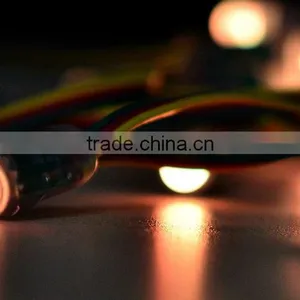 High Brightness 5mm Strawhat Yellow 12V Led String Light thumbnail-3