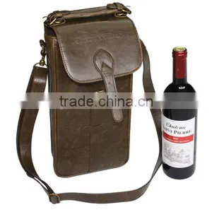 Luxury Leather Wine Case thumbnail-1