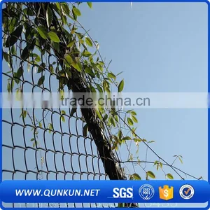 Galvanized Steel Woven Chain Link Fence / Chain Link Fence Rolls thumbnail-2