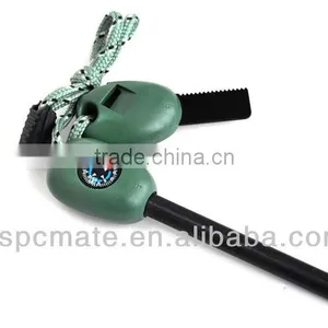 Flint Fire Starter With Compass and Whistle Survival Product thumbnail-1