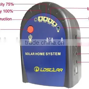 CE RoHS Mini 6W 21V Solar Home Lighting System thumbnail-3