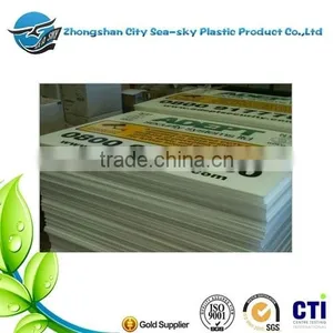 Display Hanger of pp Hollow Corrugated Sheet /corflute Signs/plastic Hollow Sheet for the Supper Market Show thumbnail-1