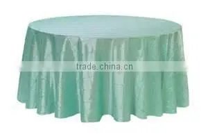 Wholesale Premium 100% Polyester Round Pintuck Taffeta Table Cloth thumbnail-3