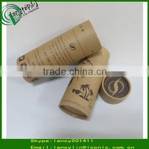 Round Kraft Paper Tube Cheap Cylinder Paper Tubes Postal Tubes With Lid thumbnail-1