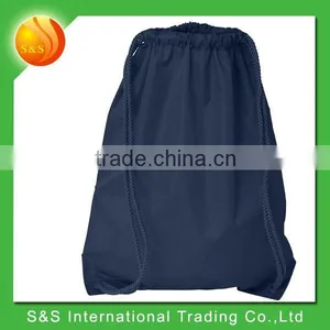 Colorful Lightweight Drawstring Backpack Polyester Practical Drawstring Bag thumbnail-2