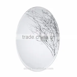 Sinoy Mirror Inc Beveled Edge Oval Bathroom MIrror Glass, 3mm to 6mm Thick, 10mm - 30mm Beveling Edge thumbnail-6