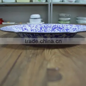 9088 Big Deep Plate With Speckle thumbnail-3