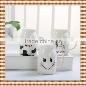 Direct Manufacturer 12 OZ Ceramic Cow Design Milk Mugs thumbnail-1