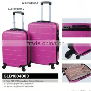 New 3 Pcs Travel Luggage ABS Trolley Hard Shell Suitcase With TSA Lock thumbnail-1