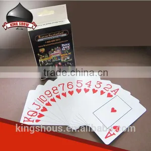 Paper Plastic Custom Plastic Coated Playing Cards for Wholesale thumbnail-4