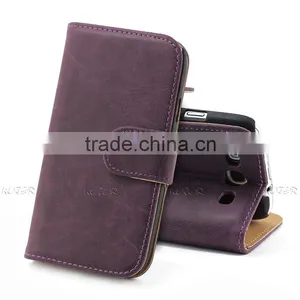 Hot Selling Wallet Leather Case for Samsung Galaxy S3 With Stand thumbnail-1