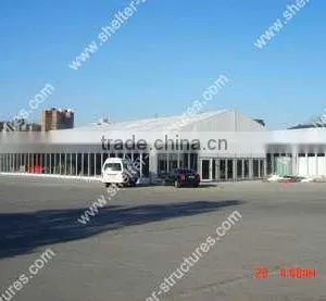15m Clear Span Party Tent Glass Wall thumbnail-1