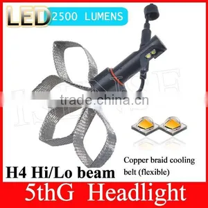 5th Generation G5 LED Headlight With New Idea Heat Sink Headlight With Cre e Chip Conversion Kit Car Led Light thumbnail-1