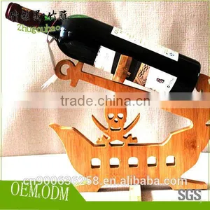 China Direct Home Storage Accessories Wooden Wine Bottle Rack thumbnail-2