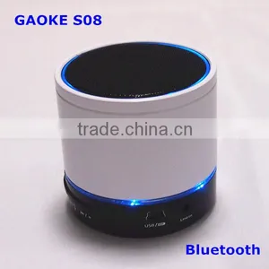 S08 Trend Mini Round Bluetooth Speaker, Loudspeaker thumbnail-1