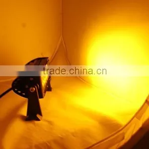 Newest!!! 36W Amber Led off Road Light Bar Double Row Fog Lights 7.5inch Amber Led Light Bars Quality Choice thumbnail-4