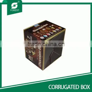 Quality Chocolate Corrugated Box thumbnail-4