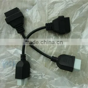 OBD 16P FEMALE OBD2 Cable for Honda 5pin J1962f OBD2 Adapter thumbnail-1