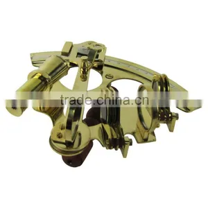 Brass Nautical Sextant-Antique Nautical Sextant- Decor Sextant- Replica Sextant With Wooden Box 1024 thumbnail-2