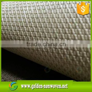 110gsm Nonwoven Shoe Cover Fabric/pp Spunbonded Non Woven Cloth Fibers/cross thumbnail-2