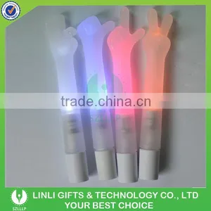 Advertising Led Light Up Hand Shaped Pens thumbnail-4